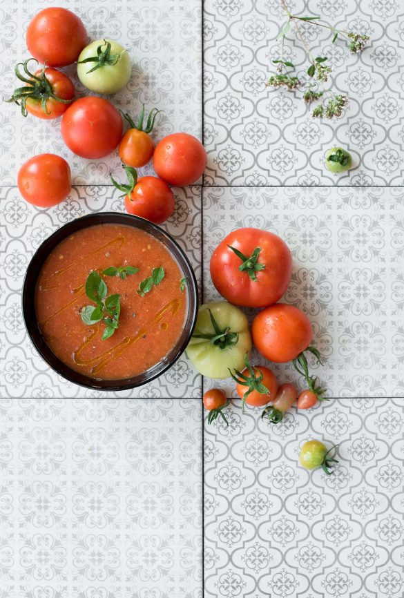 šaltsriubė greita sriuba receptas pomidorai orkaitėje keptų magic mint