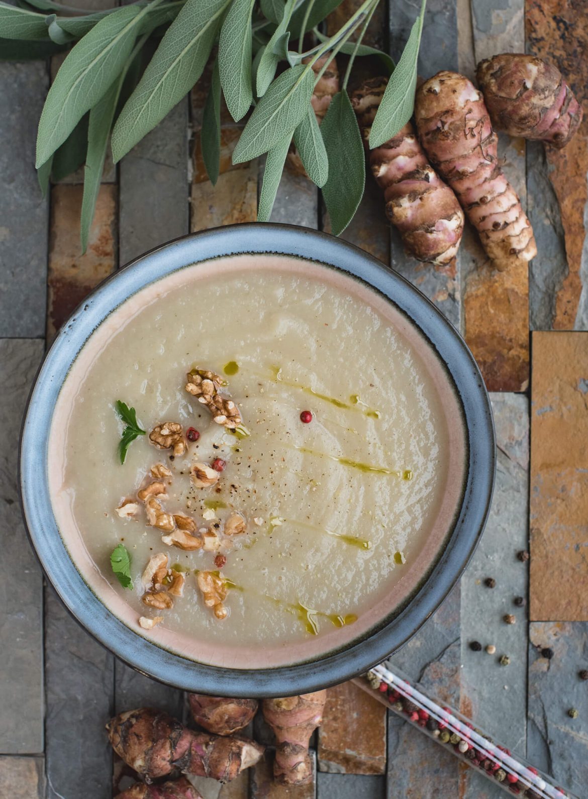 Jerusalem artichoke soup recipe