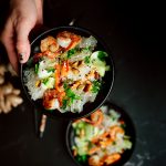 receptas Azietiškos salotos su fungus grybu