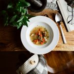 saldytu Baravyku sriuba receptas